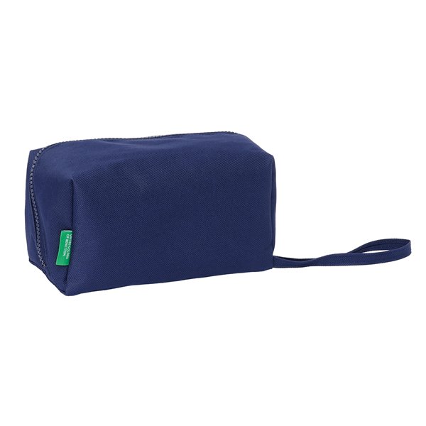 Portatodo Cuadrado Grande Benetton "Varsity"22 x 10 x 10 cm.