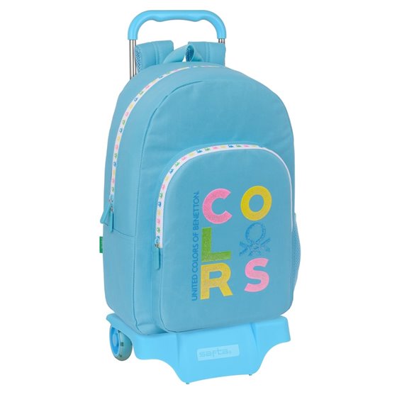Mochila Con Carro 905 Benetton "Spring"30 x 46 x 14 cm.