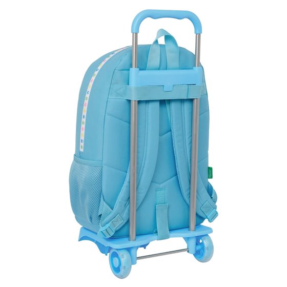 Mochila Con Carro 905 Benetton "Spring"30 x 46 x 14 cm.