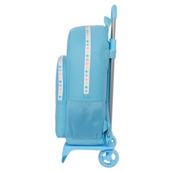 Mochila Con Carro 905 Benetton "Spring"30 x 46 x 14 cm.