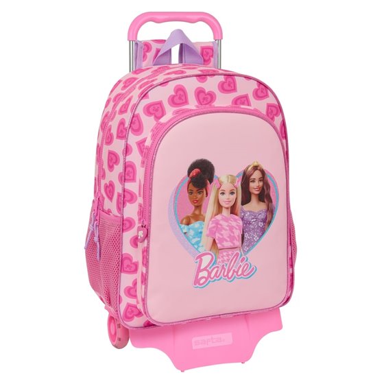 Mochila Mochila Con Carro 905 Barbie "Love"33 x 42 x 14 cm.