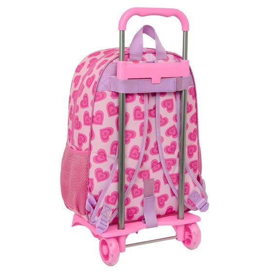 Mochila Mochila Con Carro 905 Barbie "Love"33 x 42 x 14 cm.
