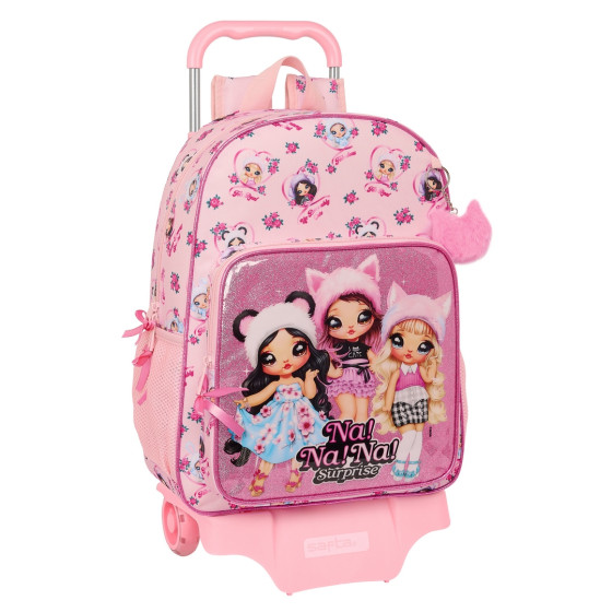 Mochila Mochila Con Carro 905 Nanana "Fabulous"33 x 42 x 14 cm.