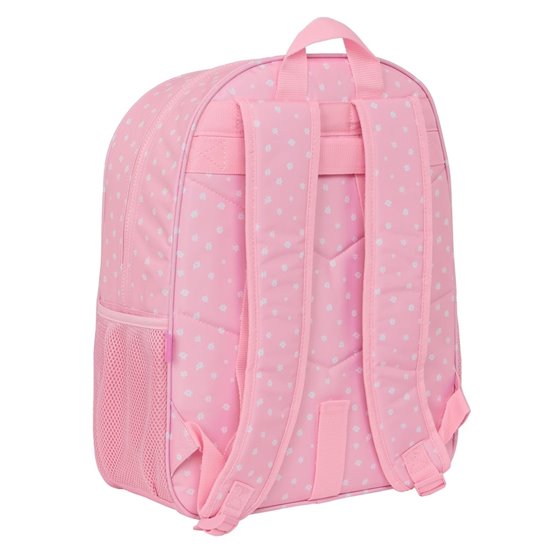 Mochila Adaptable A Carro Reciclado Glowlab Kids "Sweet Home"33 x 42 x 14 cm.