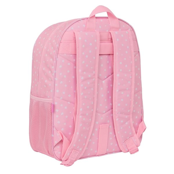 Mochila Adaptable A Carro Reciclado Glowlab Kids "Sweet Home"33 x 42 x 14 cm.