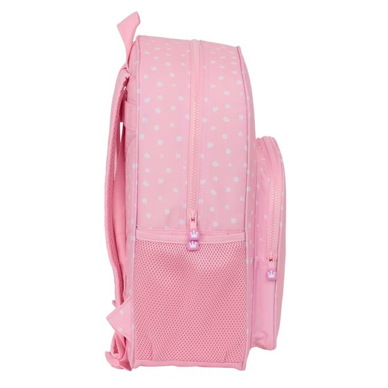Mochila Adaptable A Carro Reciclado Glowlab Kids "Sweet Home"33 x 42 x 14 cm.