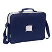 Mochila Infantil Adaptable A Carro Los Pitufos26 x 34 x 11 cm.