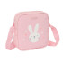 Bolsito Bandolera Fácil Limpieza Safta Preescolar "Bunny"16 x 18 x 4 cm.