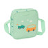 Bolsito Bandolera Fácil Limpieza Safta Preescolar "Coches"16 x 18 x 4 cm.
