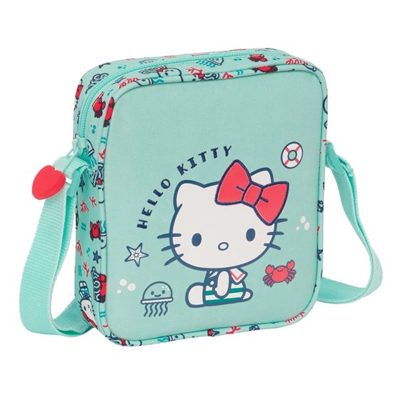 Bolsito Bandolera Hello Kitty "Sea Lovers"16 x 18 x 4 cm.