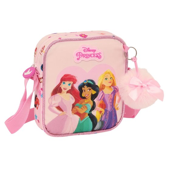 Bolsito Bandolera Princesas Disney "Summer Adventures"16 x 18 x 4 cm.