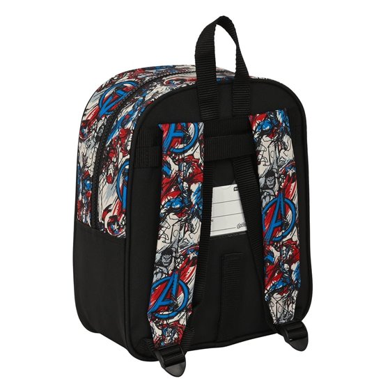Mochila Guarderia Adaptable A Carro Avengers "Forever"22 x 27 x 10 cm.