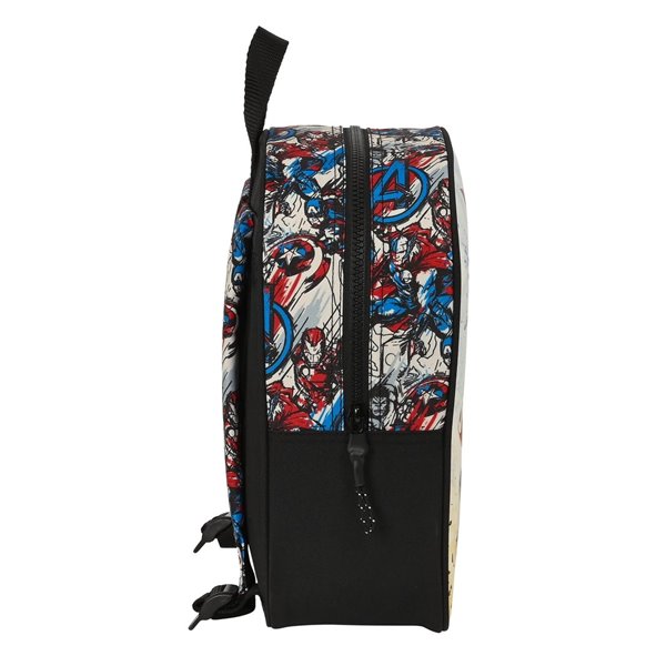 Mochila Guarderia Adaptable A Carro Avengers "Forever"22 x 27 x 10 cm.