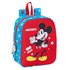Mochila Guarderia Adaptable A Carro Intercambi Mickey Mouse "Fantastic"22 x 27 x 10 cm.