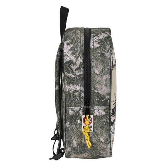 Mochila Guarderia Adaptable A Carro Jurassic World "Warning"22 x 27 x 10 cm.