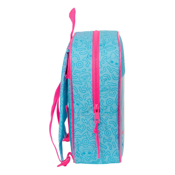 Mochila Guarderia Adaptable A Carro Lol Surprise! "Divas"22 x 27 x 10 cm.