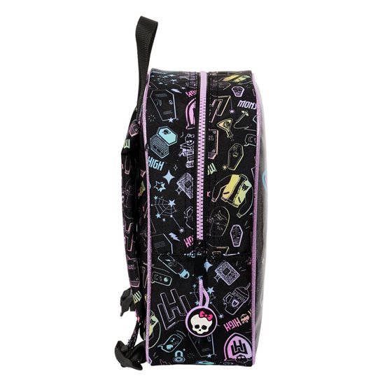 Mochila Guarderia Adaptable A Carro Monster High22 x 27 x 10 cm.