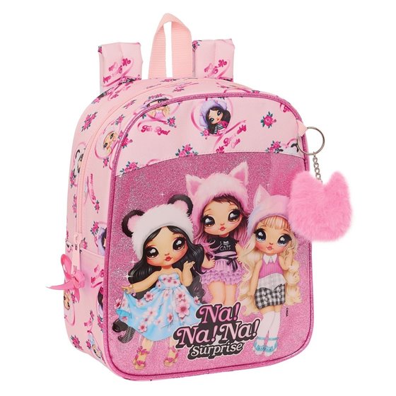 Mochila Guarderia Adaptable A Carro Nanana "Fabulous"22 x 27 x 10 cm.