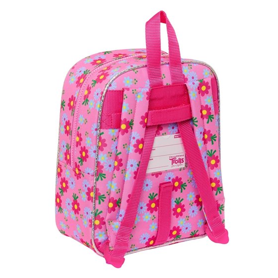 Mochila Guarderia Adaptable A Carro Trolls 322 x 27 x 10 cm.