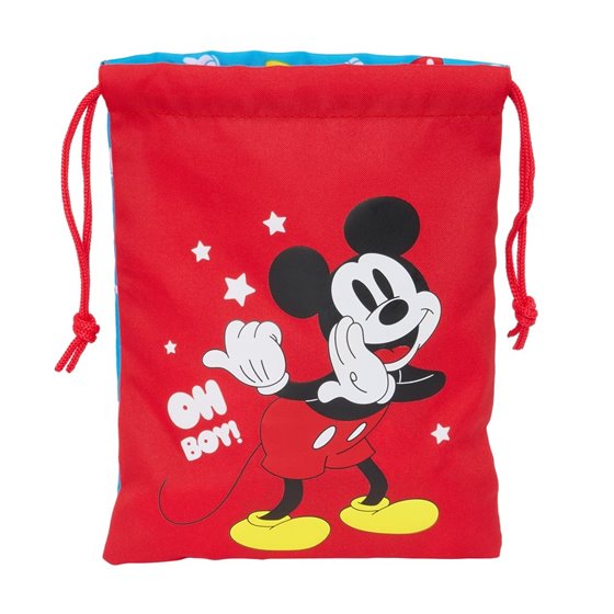 Saquito Merienda Mickey Mouse "Fantastic"20 x 25 cm.