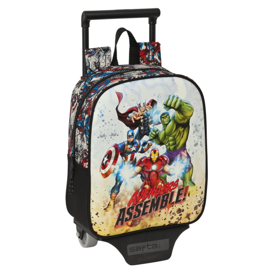Mochila Con Carro 805 Avengers "Forever"22 x 27 x 10 cm.