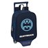 Mochila Con Carro 805 Batman "Legendary"22 x 27 x 10 cm.