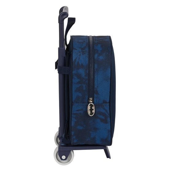 Mochila Con Carro 805 Batman "Legendary"22 x 27 x 10 cm.