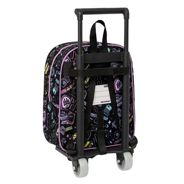 Mochila Con Carro 805 Monster High22 x 27 x 10 cm.