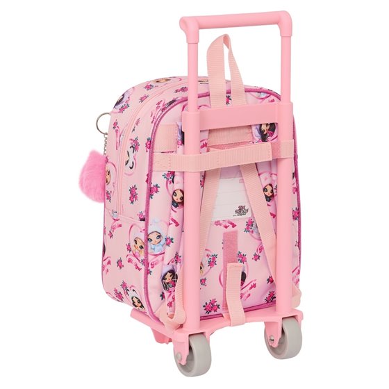 Mochila Con Carro 805 Nanana "Fabulous"22 x 27 x 10 cm.