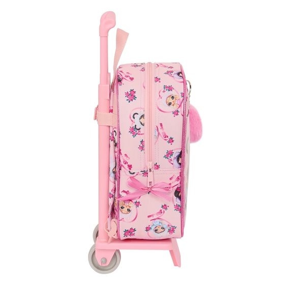 Mochila Con Carro 805 Nanana "Fabulous"22 x 27 x 10 cm.