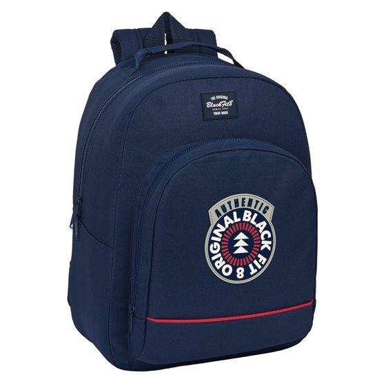 Mochila Adaptable A Carro Reciclado Blackfit8 Authentic32 x 42 x 15 cm.