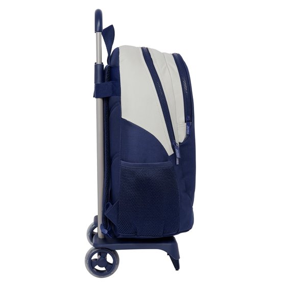 Mochila Con Carro 905 Benetton "Varsity"32 x 44 x 16 cm.