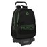 Mochila Con Carro 905 Munich "Caviar"32 x 44 x 16 cm.