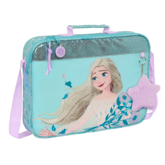 Cartera Extraescolares Frozen Ii "Hello Spring"38 x 28 x 6 cm.