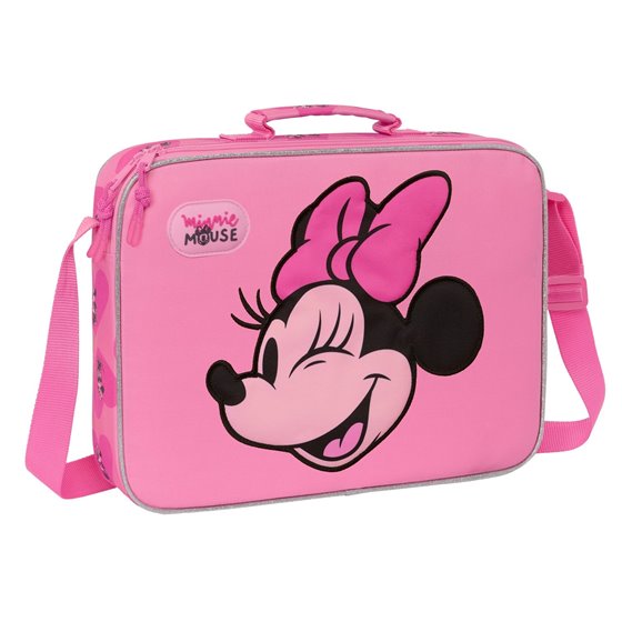 Cartera Extraescolares Minnie Mouse "Loving"38 x 28 x 6 cm.