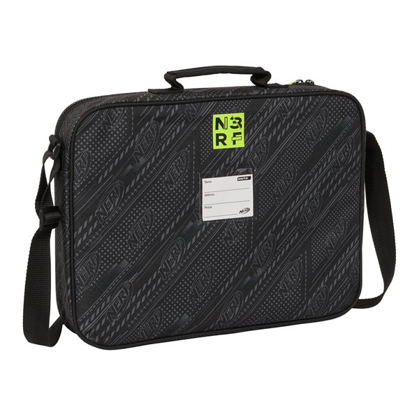 Cartera Extraescolares Nerf "Get Ready"38 x 28 x 6 cm.