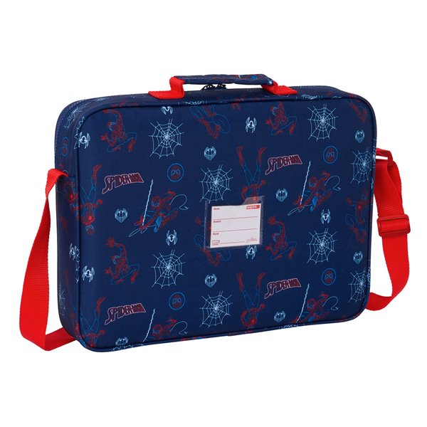 Cartera Extraescolares Spider-Man "Neon"38 x 28 x 6 cm.