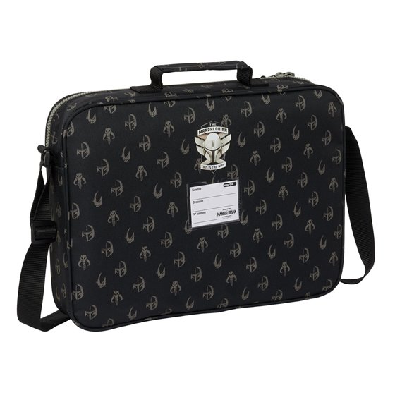 Cartera Extraescolares The Mandalorian "This Is The Way"38 x 28 x 6 cm.