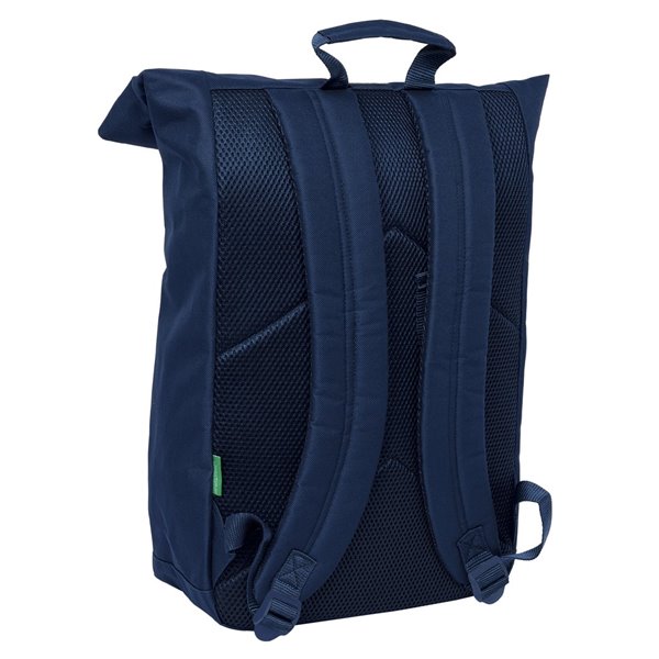 Mochila Solapa Para Portatil 15,6'' Benetton "Italy"28 x 42 x 13 cm.