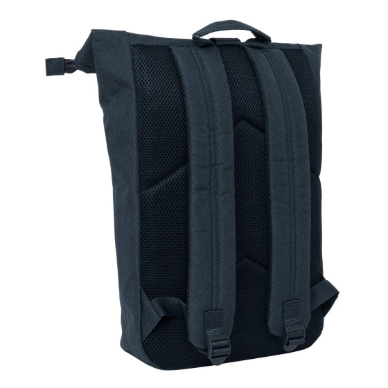 Mochila Solapa Para Portatil 15,6'' Kappa "Dark Navy"28 x 42 x 13 cm.