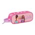 Portatodo Doble Barbie "Love"21 x 8 x 6 cm.