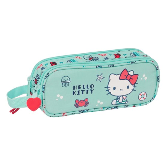 Portatodo Doble Hello Kitty "Sea Lovers"21 x 8 x 6 cm.