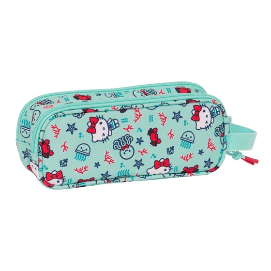 Portatodo Doble Hello Kitty "Sea Lovers"21 x 8 x 6 cm.