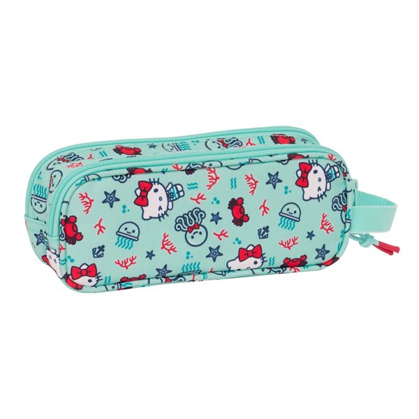 Portatodo Doble Hello Kitty "Sea Lovers"21 x 8 x 6 cm.