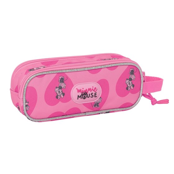 Portatodo Doble Minnie Mouse "Loving"21 x 8 x 6 cm.
