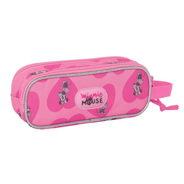 Portatodo Doble Minnie Mouse "Loving"21 x 8 x 6 cm.