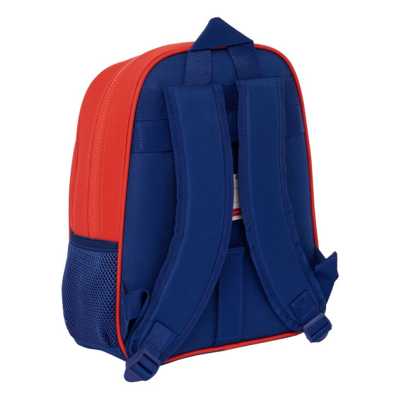 Mochila Infantil Adaptable A Carro Atco. De Madrid27 x 33 x 10 cm.