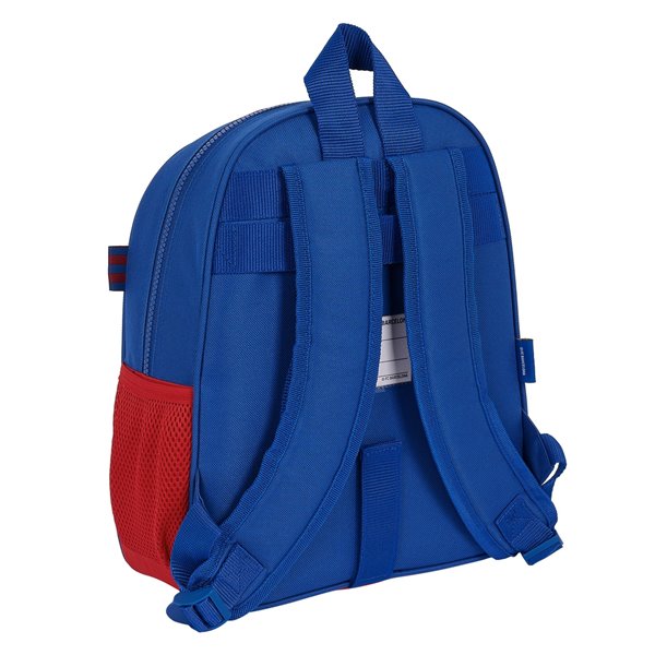 Mochila Infantil Adaptable A Carro F.C.Barcelona 2ª Equipacion27 x 33 x 10 cm.
