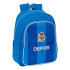 Mochila Infantil Adaptable A Carro Real Deportivo De La Coruña27 x 33 x 10 cm.