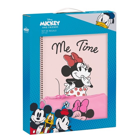 Set De Regalo Pequeño Minnie Mouse "Loving"28 x 35 x 6 cm.